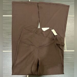 OFFLINE by Aerie Brown Flared Yoga Pants